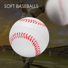 12pack Baseball Foam Softball 9inch Training pour les jeunes adultes Sporting Batting Ball pour le jeu de tangage de jeu