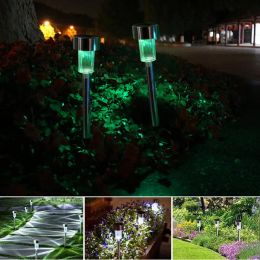 12Pack Solar Garden Licht Outdoor Lawn Lamp Lantaarn Waterdicht Landschap Verlichting Pathway Yard Lawn Garden Decoratie