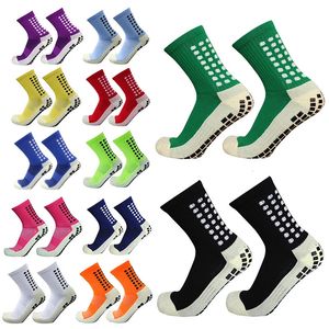 12 paires de chaussettes de Football hommes femmes sport antidérapant Silicone bas Football Rugby Tennis volley-ball Badminton 240117