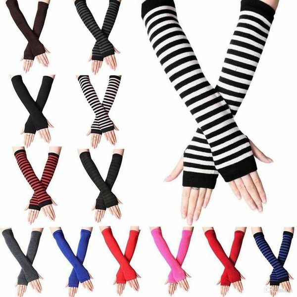 12 paires de gants de Cosplay pour hommes et femmes, mitaine Ninja sombre, à la mode, bloc solaire, garde au chaud, manchette