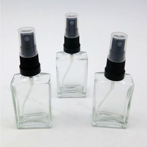 12pcs 1oz Parfum / Cologne Atomiseur Vide Bouteille en verre rechargeable Noir Pulvérisateur inviolable 30ml Txnbt