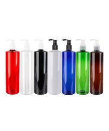 12 pièces 500 ml récipient de shampooing vide avec distributeur pompe de lotion pompe à savon liquide bouteille en plastique pour laver le gel douche corps Lot6570224
