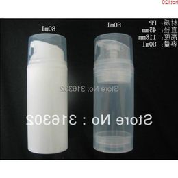 12 piezas 80 ml bomba de aire botella de plástico loción sin aire pp 30 ml 50 ml 100 ml 120 ml 150 ml está disponible bueno Nkauo