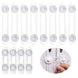 12pcs Baby Safety Lock Home Closet Multifulpurpose Child Protection Cuisine Datoir Durable Auto-adhésif Placboard Doard Four 231227