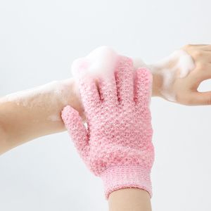 12 pièces bain pour éplucher exfoliant gant gant gommage gants résistance corps Massage éponge lavage peau hydratant SPA mousse