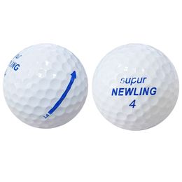 12pcs / box Supur Newling Golf Ball Golf Biler Ball Game Ball Golf Super Long Distance Ball pour tous les golfeurs