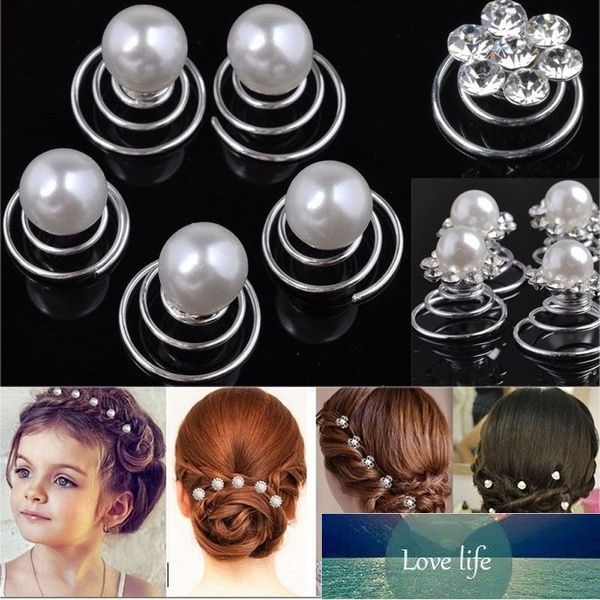 12 UNIDS Cristal Rhinestone Flor Nupcial Boda Horquillas para el cabello Accesorios para el cabello Peluquería Cabeza Trenza para el cabello Precio de fábrica diseño experto Calidad Último estilo