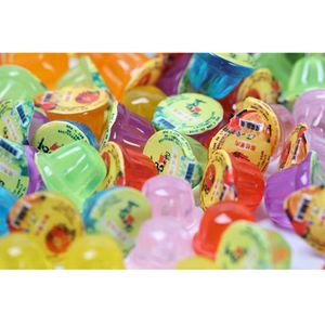 12 -st poppenhuis miniatuur simulatie mini kleurrijke jelly snack food doen alsof play s bjd poppen huis meubels accessoires