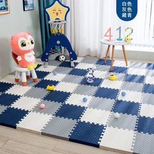 12pcs mousse bébé play tap puzzle mat kids interlocker exercice tuiles tapis carreaux de sol