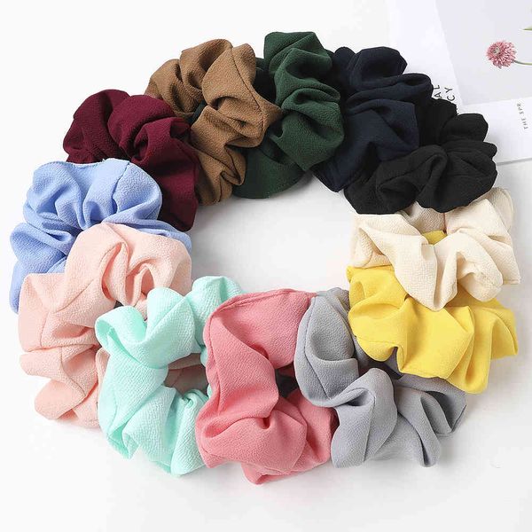 12 unids/lote de lazos para el cabello para niña a granel, paquete de Scrunches de marca 2020, bonitas bandas de goma para mujer, conjunto de Scrunch