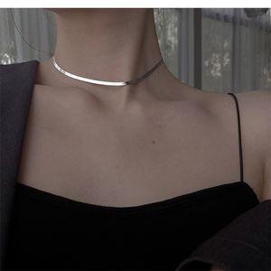 12 stks / partij Mode Snake Choker Neckalce High Quallity Metalen Ketting Ketting voor Vrouwen