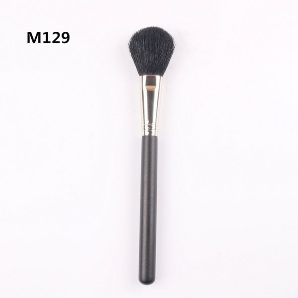 Usine Vente Professionnel Marque Nouveaux Cosmétiques M129 Grand Visage Poudre Brosse Maquillage Visage Fard À Joues Simple Brosses Cheveux De Chèvre livraison gratuite