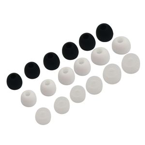 12 pièces/lot embouts d'oreille en silicone souple couverture écouteurs de remplacement couvre pour écouteurs intra-auriculaires écouteurs embouts étui accessoires