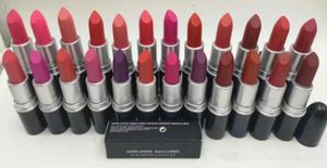 12PCS El primer lápiz labial MEKEUP más bajo 20 colores diferentes con nombre en inglés 3g