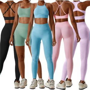 12 Stuks Naadloze Flex Running Yoga Set Vrouwen Workout Broek Gym Fitness Shorts Vrouwelijke Scrunch Legging Oefening Actieve Slijtage Pakken 240307