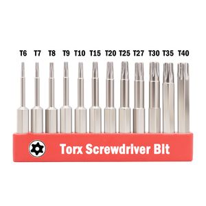 Bit de tournevis à preuves de sécurité 12PCS