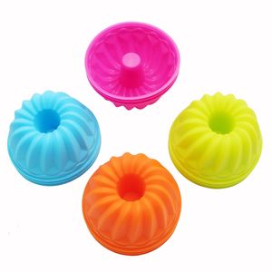 12 -stcs/set bakvormen mini siliconen bakbekers cupcake liners pompoen muffin pannen cake schimmel hittebestendige dessertlade xbjk2207