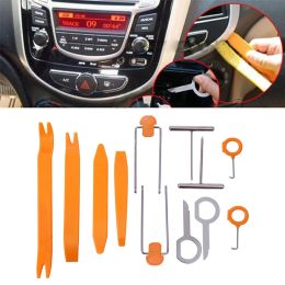 12 -stcs/set autoradio -deur clip paneel trim dashboard audio verwijdering open installatie PRY Tool Key Kit universele auto -accessoires tools