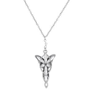 12 pièces le seigneur des anneaux ange princesse parfaitement combiner collier pendentif pour les femmes cadeau de mariage