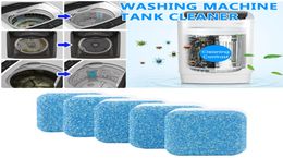 12pcs24pcs Tab Washing Machine Nettoyer Claiteur de lave-linge Détergent comprimé effervescent pour nettoyage Déodorant Durable 1375914