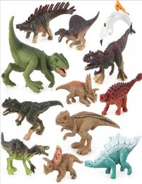 12pcsset Dinosaurusspeelgoed Plastic Jurassic Play Dinosaurusmodel Actiefiguren Cadeau voor jongens 4196261