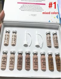 12pcSset coréen cosmétique 8 ml BB Foundation Cream Glow Starter Kit liquide Sérum Natural Skin Cream Nude Codeler1813878