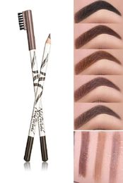 12pcSet Femmes Makeup Makeuvrow crayon Sketch Brunker Beller Tatoo étanche pour les sourcils pour les sourcils Dye Dye Tint Pen Longlasti1865299