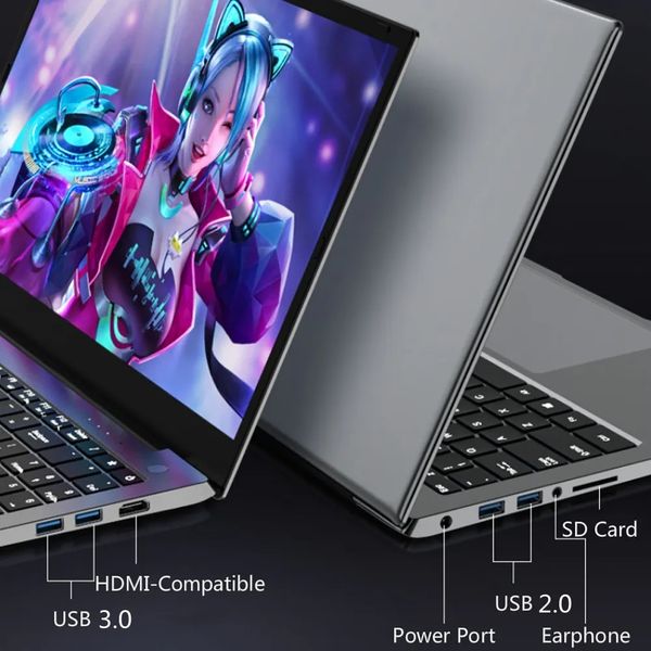 12e génération i7 i5 15,6 pouces IPS Gaming ordinateur portable i9 10880h i7 1260p nvidia MX550 2G NVME Windows 11/10 Imprimée Ultrabook Notebook