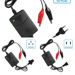 12V 1.3A Motorlader Smart Car Power Opladen Adapter Voor Oplaadbare AGM Gel Loodaccu 5Ah 7Ah 9Ah 12Ah