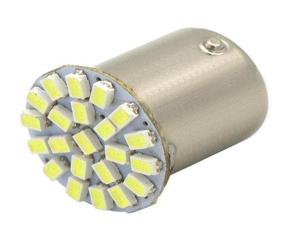 12V 1156 1157 22SMD P21W BA15S BA15D bombilla LED luces delanteras de coche luces de freno luces de giro lámpara de estacionamiento Bulbs5749489