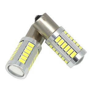 12V 1156 P21W 7056 BA15S 33 smd 5630 led feux de freinage de voiture ampoule de brouillard auto feu de recul feux de jour rouge blanc jaune