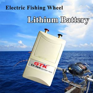 Batterie lithium-ion 12v 12ah avec BMS pour roue de pêche électrique, cabestan électrique + chargeur 1A + sac