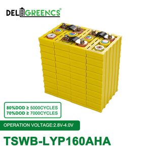 12V 160aha Winston Lifeypo4 Batterij Lithium -ionbatterij voor elektrisch voertuig/zonne -energie/ups/energieopslag 4 cellen/lot