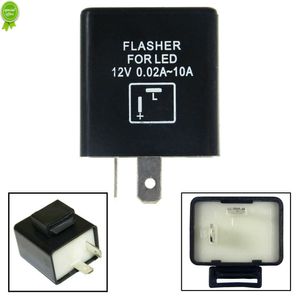 12V 2 PIN LED FLASHER Frequentie Relais Turn Signal Indicator Motorfiets Motorfiets Fix Motorfietsflitsen Meerdere bescherming Veilig