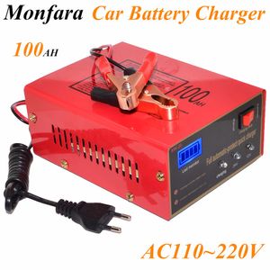 12V / 24V 10A 6-105AH chargeur de batterie de voiture universel chargeur de batterie au plomb chargeur de batterie de moto