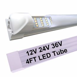 TUBES LED 12V 24V 36V 4ft Barre de lumière intérieure 4ft 120cm 48 pouces 36W 7200lm DC 12vol LEMILS LED pour la remorque de cargais
