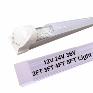 12V 24V 36V 5ft LED -buizen Interieur lichtbalk 2ft 3ft 4ft 5ft DC 12 Volt LED -stripverlichting voor afgesloten vrachtaanhangwagen CAR RV van TR250P