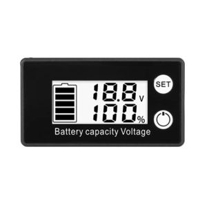 12V 24V 48V Batterijcapaciteitsindicator DC 7V-68V Loodzuur Lithium LifePo4 Auto Motorfiets Voltmeter Spanningsmeter Batterijtester