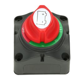 Livraison gratuite 12 V/24 V interrupteur de batterie isolateur voiture marine RV bateau interrupteur 4 positions 300 ampères US