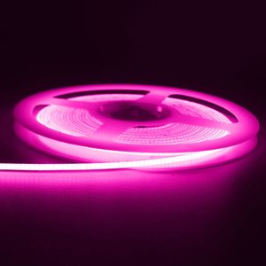 12V/24V COB LED Strip Rood/Geel/Groen/Roze/Blauw/Koel Blauw/Warm/Natuurlijk/Koel Wit High Density Flexibel Dimbaar RA90 LED Strip D2.0