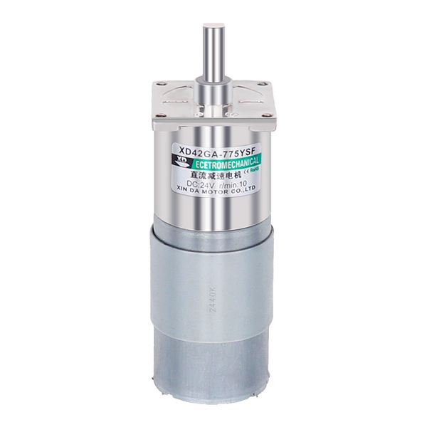 12v 24v DC Gear Motor 25W High-Torque XD-42GA775 Speed Ajustivable CW CCW