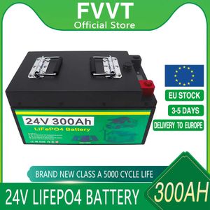 Batterie LiFePO4 12V 24V, 400ah 300ah 200ah, BMS intégré, cellules Lithium fer Phosphate pour stockage d'énergie solaire, onduleur, moteur de bateau