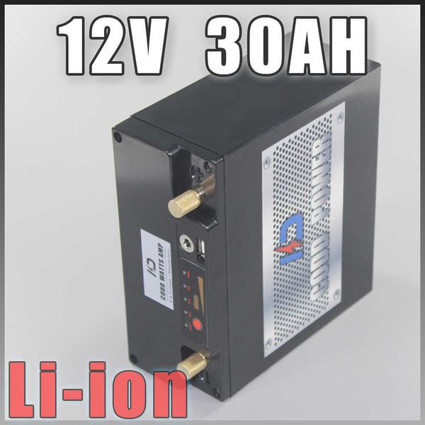 12V 30ah longue durée de vie rechargeable batterie solaire UPS Lithium ion 12.6V