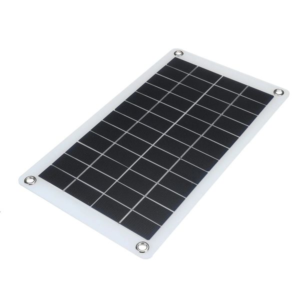 12V 7,5W Polysilizium-Solarpanel-Batterieladegerät-Clip für Auto, Wohnmobil, Boot im Freien