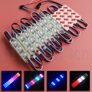 12V 8206 IC 5050 RVB LED Pixel Module Lumière Lampe Bande Bande 3LEDs Adressable Double Signal Rêve Magique Changement de Couleur Complet Chasing IP65 Étanche