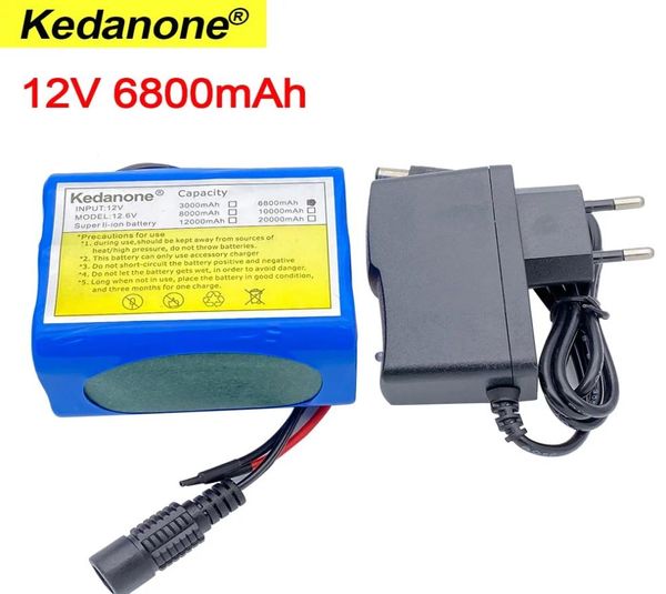 Batterie 12v 68a 18650 lithium rechargeable avec chargeur 126V carte de protection Bms 4107647
