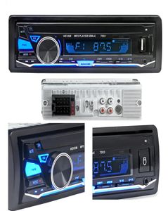 12V Bluetooth Autoradio Speler Stereo FM MP3 Audio 5VCharger USB SD MMC AUX Auto-elektronica InDash Autoradio 1 DIN GEEN CD9011310