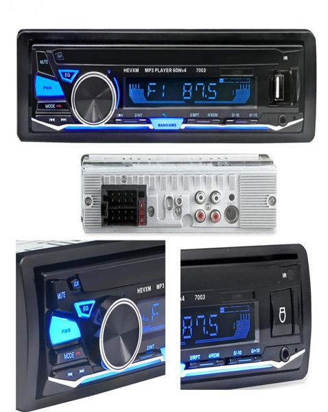 Reproductor de Radio para coche con Bluetooth de 12V, estéreo, FM, MP3, Audio, cargador de 5V, USB, SD, MMC, AUX, electrónica para automóvil, Autoradio InDash, 1 DIN, sin CD9011310