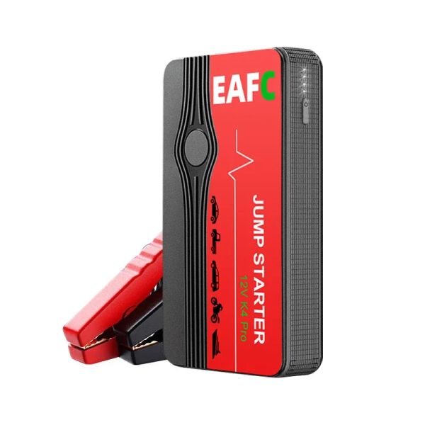 12v Car Jump Starter Portable Auto Battery Booster Chargeur Car Banque d'alimentation d'urgence Banque d'alimentation d'urgence