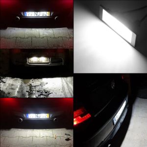 12v Car Licence Plaque Lights LED LAMP ACCESSOIRES AUTOMOTIVES POUR BMW E87 E81 E64 E86 E89 F20 Serie 1 6 Z Mini Cooper Fiat